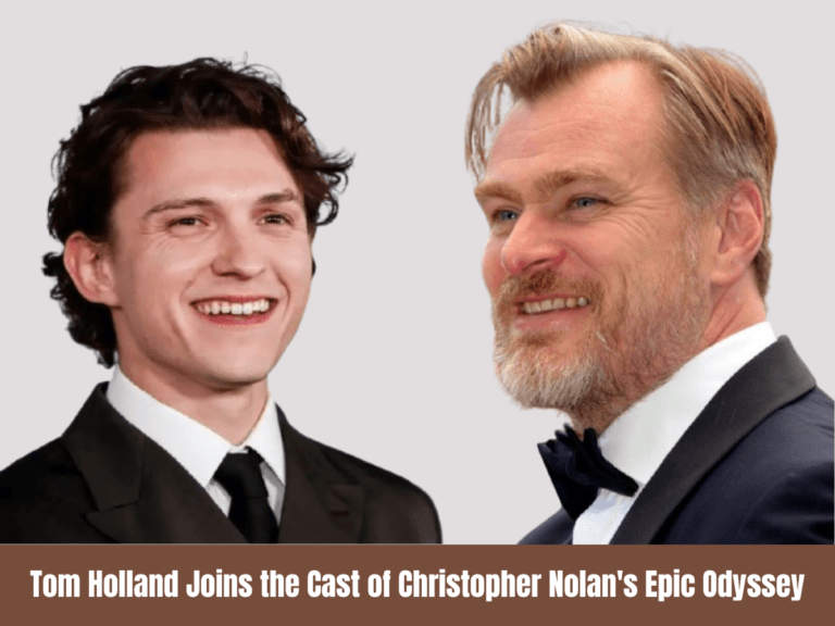 Tom Holland and Christopher Nolan