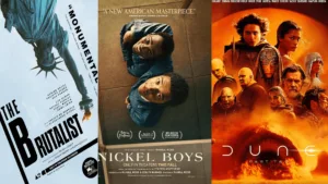 BEST MOTION PICTURE – MUSICAL OR COMEDY ANORA (NEON) CHALLENGERS (Amazon MGM Studios) EMILIA PÉREZ (Netflix) A REAL PAIN (Searchlight Pictures) THE SUBSTANCE (MUBI) WICKED (Universal Pictures)