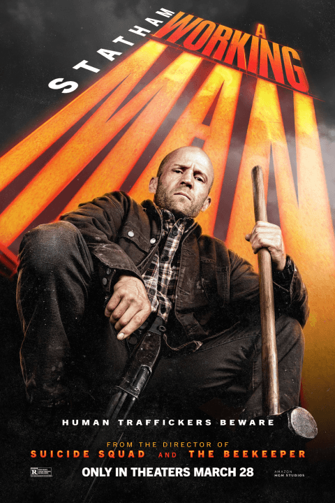 Release date- March 28, 2025, Film - A Working Man, Director - David Aye, Cast - Jason Statham, Michael Peña, David Harbour,