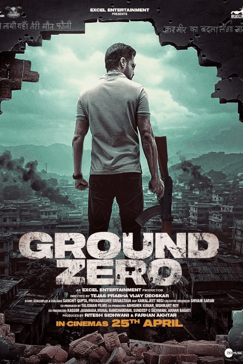 Release date - April 25, 2025, Film - Ground Zero, Director - Tejas Prabha, Vijay Deoskar, Cast - Emraan Hashmi, Sai Tamhankar, Zoya Hussain.