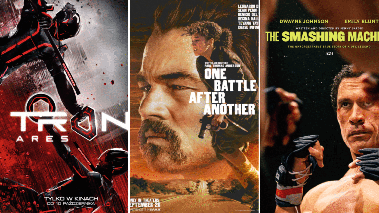 Hollywood faces a series of box office flops in 2025 with films like One Battle After Another, Tron: Ares, and The Smashing Machine underperforming.