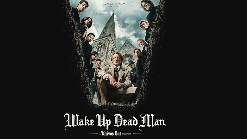 Daniel Craig and Rian Johnson at the Wake Up Dead Man: A Knives Out Mystery premiere opening the 2025 BFI London Film Festival.