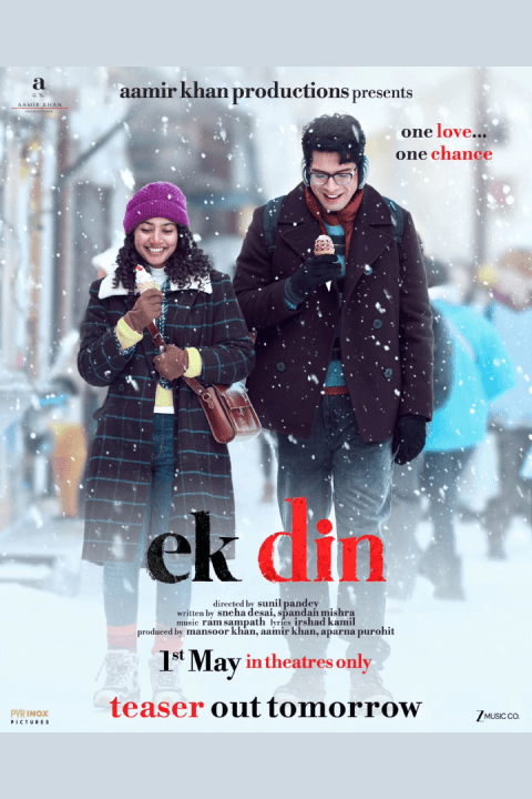 ek din Junaid khan and Sai Pallavi in a romantic film