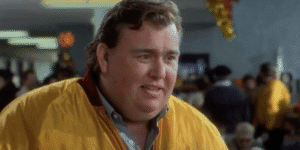 “John Candy — from his cameo as Gus Polinski in Home Alone (1990)