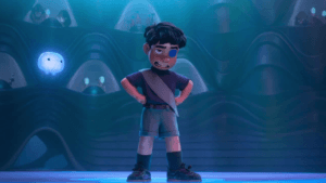 Elio Pixar character animation frame for Hollywood box office failures 2025 explained, reflecting the corporate-memphis design backlash in 2025.