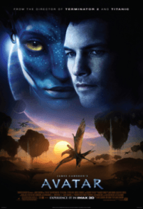 Avatar 2009 original theatrical poster from James Cameron films ranked list
