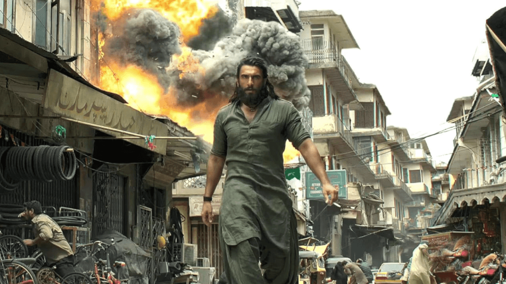 Dhurandhar Review Roundup: film still of film with Ranveer Singh in the foreground