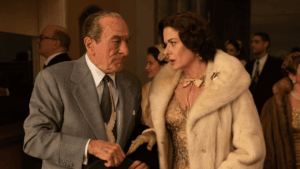 The Alto Knights scene used in Hollywood box office failures 2025 explained, representing the prestige project that lacked theatrical urgency.