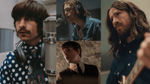Sony Pictures unveils the first look at The Beatles four-film cinematic event, starring Paul Mescal, Harris Dickinson, Joseph Quinn and Barry Keoghan.