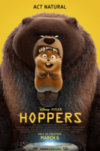 Release date: 06/03/2026 | Film: Hoppers | Director: Daniel Chong | Cast: Piper Curda, Bobby Moynihan, Jon Hamm