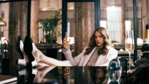 Margaret Qualley in How to Make a Killing A24 thriller