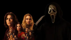 Scream 7 Review: Neve Campbell as Sidney Prescott and other cast in Scream 7 2026 film.