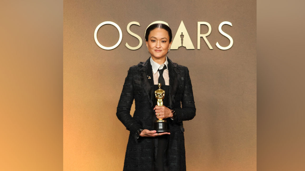 Sinners cinematographer Autumn Durald Arkapaw becomes the first woman and woman of color to win the Oscar for Best Cinematography at the 2026 Academy Awards.