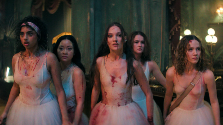 Maddie Ziegler, Uma Thurman and Lana Condor in Pretty Lethal as critics react in Pretty Lethal reviews following the film’s SXSW premiere.