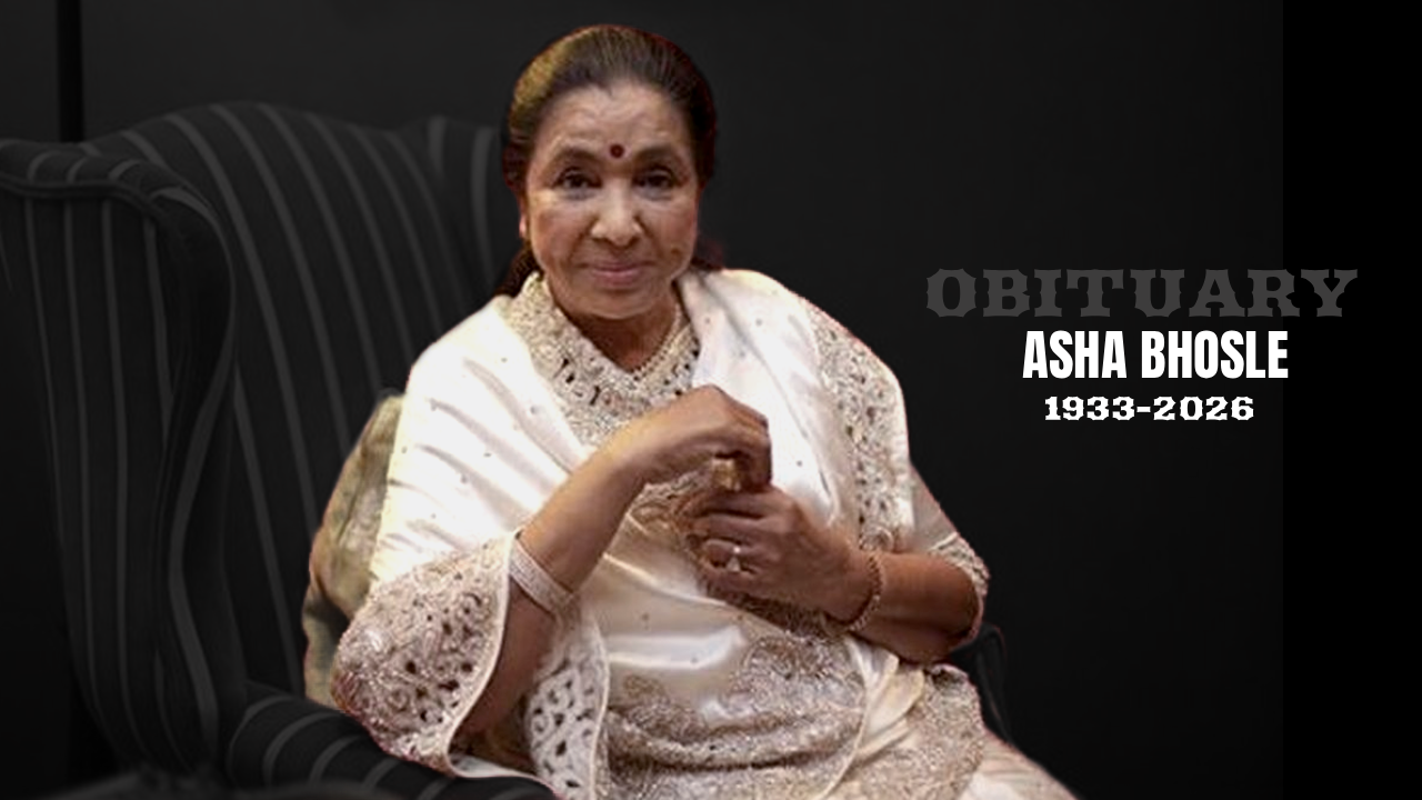 Asha Bhosle dies at 92. The legendary playback singer who redefined Bollywood music leaves behind a legacy of 12,000+ songs.