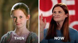 Bonnie Wright as Ginny Weasley