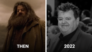 Robbie Coltrane as Rubeus Hagrid