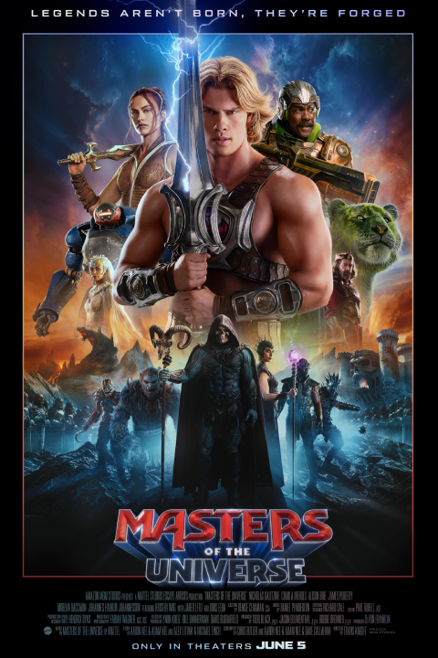 Release date: 05/06/2026 | Film: Masters of the Universe | Director: Travis Knight | Cast: Nicholas Galitzine, Camila Mendes, Jared Leto