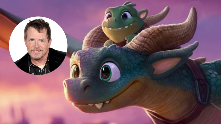 MICHAEL J. FOX JOINS DRAGOONS Back to the Future star voices the animated film's unlikely hero, Dougie.