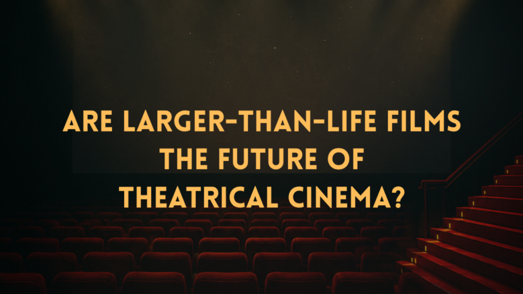 As audiences become more selective, are larger-than-life films becoming the future of theatrical cinema in Bollywood? An analysis of changing viewing habits.