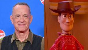 Toy Story 5 Cast Guide: Meet the Voices Behind Woody, Buzz Lightyear, Lilypad and More 1 Tom Hanks alongside Woody, the iconic cowboy toy he has voiced throughout the Toy Story franchise.
