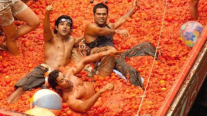How Travel Feels Cinematic Because of Movies 3 Cinema and travel: A celebration of friendship, freedom and living in the moment, Zindagi Na Milegi Dobara's Tomatina scene remains one of the most influential travel moments in modern Indian cinema.