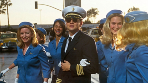 Financial criminals in films: Leonardo DiCaprio as Frank Abagnale Jr. in Catch Me If You Can.