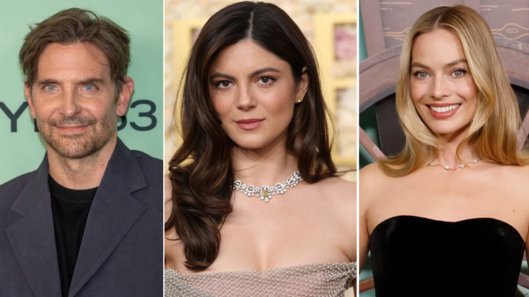 Monica Barbaro is in talks to join Bradley Cooper and Margot Robbie in Warner Bros.' Ocean's Eleven prequel, which is currently filming ahead of its 2027 release.