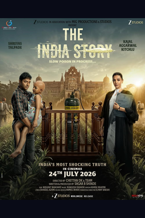 Release date: 24/07/2026 | Film: The India Story: Slow Poison | Director: Chettan DK | Cast: Kajal Aggarwal, Shreyas Talpade