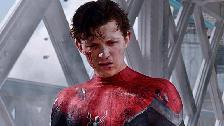 Tom Holland as Spider-Man in Spider-Man: Brand New Day ahead of the film's world premiere.