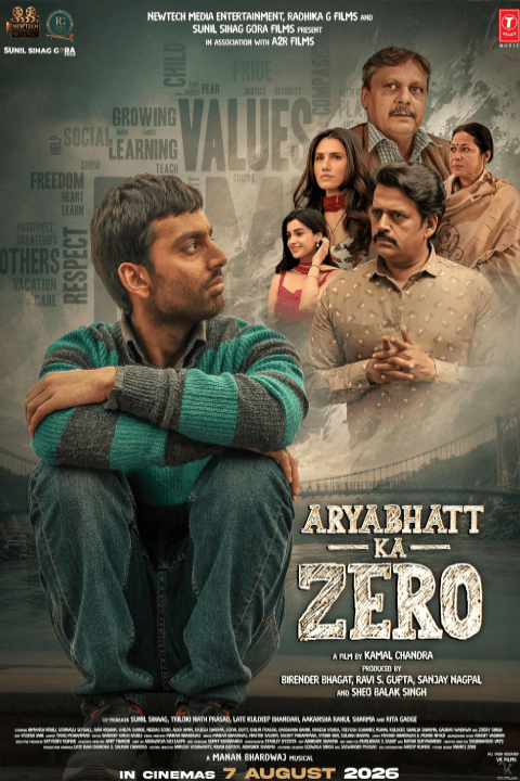 Release date: 07/08/2026 | Film: Aryabhatt Ka Zero | Director: Kamal Chandra | Cast: Himansh Kohli, Sonnalli Seygall, Ravi Kishan