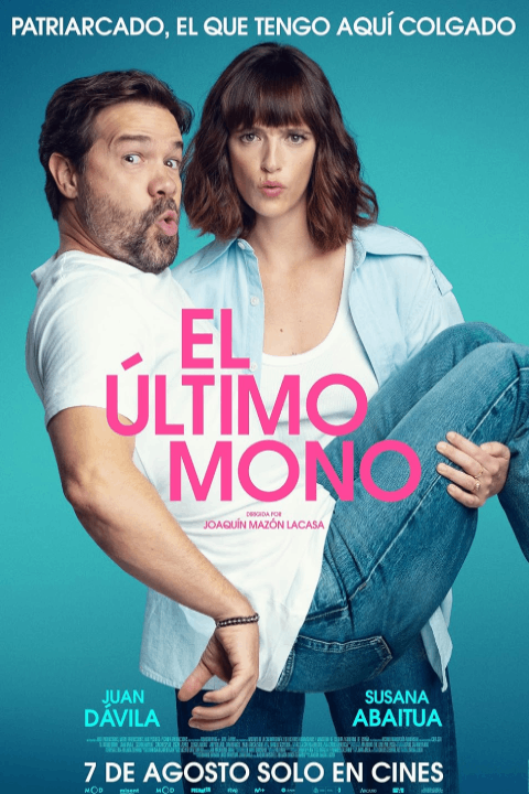 Release date: 07/08/2026 (Spain) | Film: Last Monkey Standing (El último mono) | Director: Joaquín Mazón | Cast: Juan Dávila, Susana Abaitua
