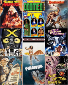 Collage of Roger Corman's Films