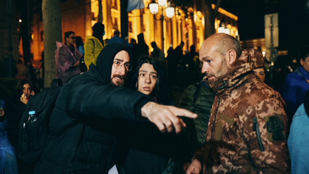 ‘Tear Gas’ Heads to Locarno After Shooting Inside Real Protests