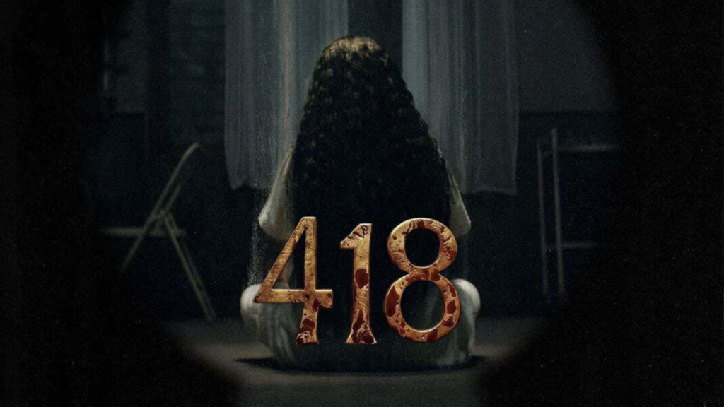 Chaithra J. Achar in the Telugu-Kannada horror film 418
