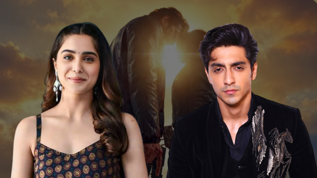 Ahaan Panday and Sharvari in the teaser poster for Beparwah