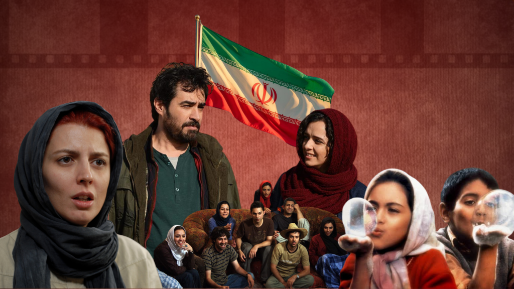 Iranian cinema and its use of symbolism, silence and visual storytelling.