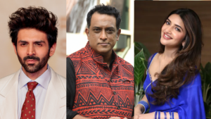 Kartik Aaryan and Sreeleela star in Anurag Basu’s untitled musical romance scheduled for April 2027.