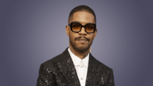 Kid Cudi in an early wardrobe test for JEAN, the biopic in which he will portray artist Jean-Michel Basquiat.