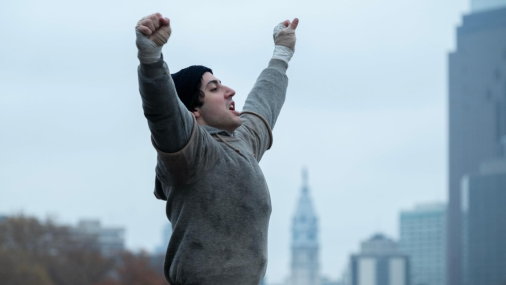 Anthony Ippolito as Sylvester Stallone in Peter Farrelly’s I Play Rocky