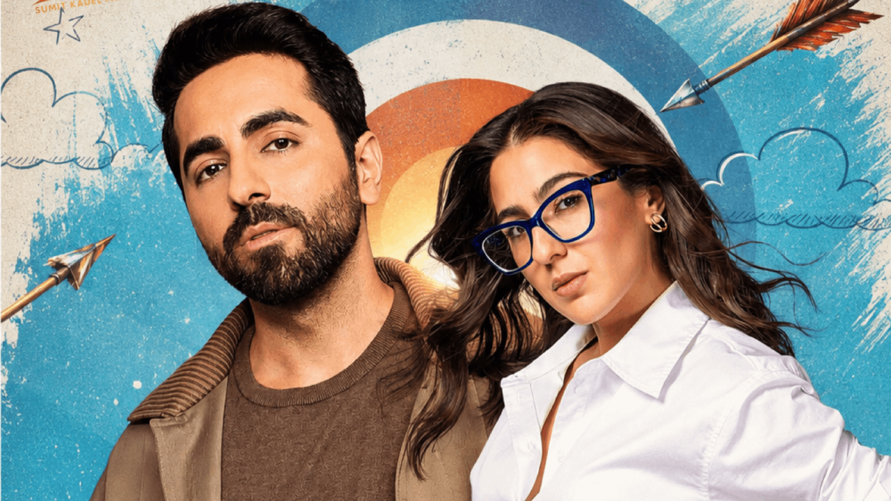 HOME 32 Ayushmann Khurrana and Sara Ali Khan in Udta Teer, the spy comedy denied theatrical screening permission in Nepal.